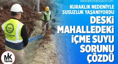 Tavas Yukarıboğaz’a temiz ve sürekli içme suyu