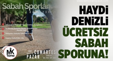 Ücretsiz sabah sporları etkinlikleri başlıyor