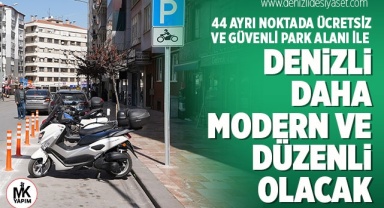 44 ayrı noktada ücretsiz ve güvenli park alanı kullanıma alındı