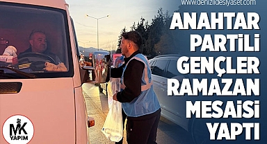 Anahtar Partili gençler Ramazan mesaisi yaptı