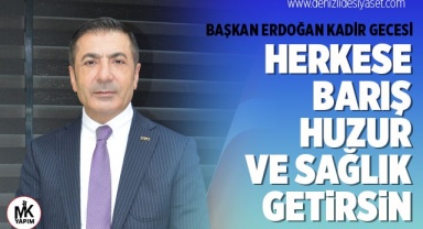 Başkan Erdoğan: Herkese barış, huzur ve sağlık getirsin