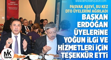 Başkan Erdoğan, üyelerine yoğun ilgi ve hizmetleri için teşekkür etti