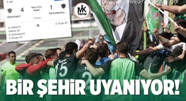 Bir şehir uyanıyor