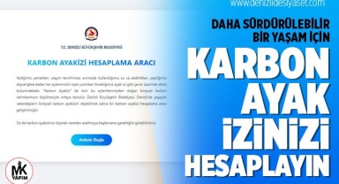 Denizli Büyükşehir Belediyesi’nden iklim dostu adım