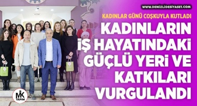 Denizli OSB, 8 Mart Dünya Kadınlar Gününü coşkuyla kutladı