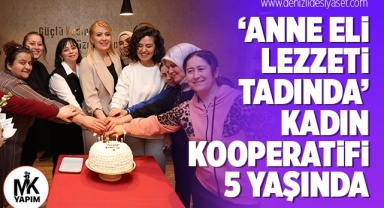 Kadın kooperatifi 5 yaşında