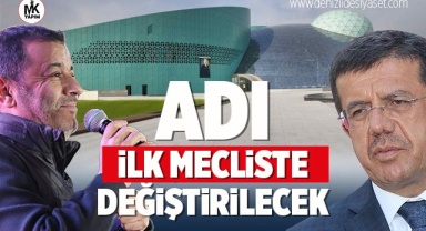 Nihat Zeybekci Kültür merkezinin adı ilk mecliste değiştirilecek