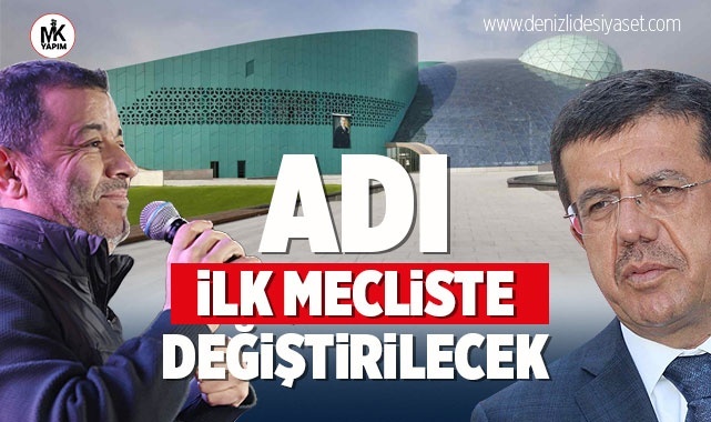 Nihat Zeybekci Kültür merkezinin adı ilk mecliste değiştirilecek