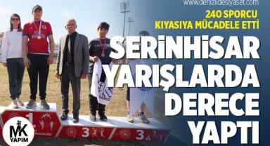 Serinhisar İHO yarışlarda derece yaptı