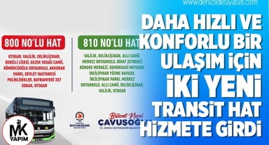 Toplu ulaşımda yeni dönem