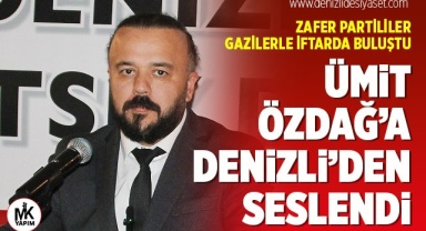Zafer Partililer gazilerle iftarda buluştu