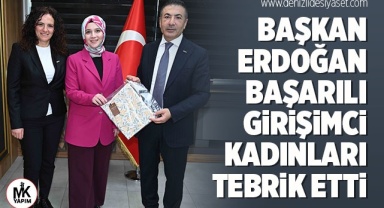 Başkan Erdoğan, başarılı girişimci kadınları tebrik etti