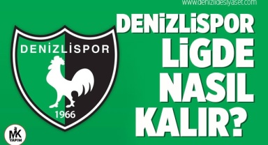 Denizlispor ligde nasıl kalır?