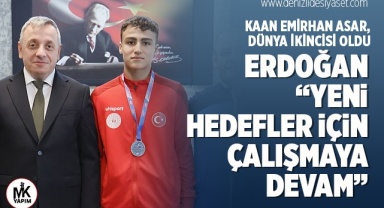 Erdoğan “Yeni hedefler için çalışmaya devam”