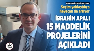 İbrahim Apalı projelerini anlattı