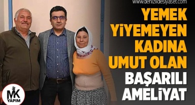 'Midesi ağzında' deyimini gerçeğe dönüştürdü