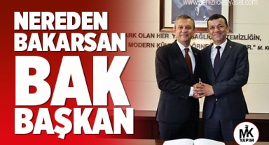 Nereden bakarsan bak başkan