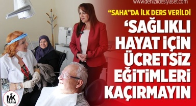Öztürk: Sağlıklı hayat için ücretsiz eğitimleri kaçırmayın