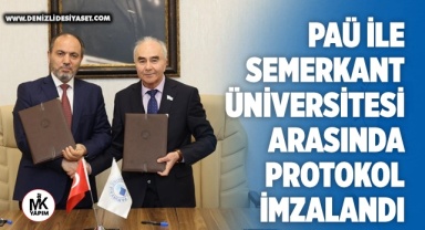 PAÜ ile Semerkant Üniversitesi arasında protokol imzalandı