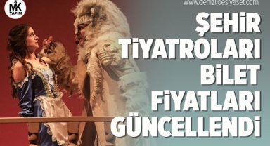 Şehir Tiyatroları bilet fiyatları güncellendi