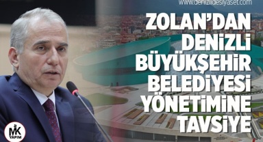 Zolan’dan DBB yönetimine tavsiye