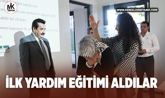 Acil durumlara karşı daha bilinçli ve hazırlıklı olacaklar