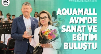AquaMall AVM’de Sanat ve Eğitim Buluştu