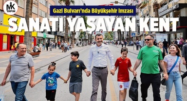 Başkan Çavuşoğlu’nun insan odaklı şehir vizyonu Gazi Bulvarı’nda hayat buldu