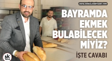 Denizli'de Fırınlar 3 Gün Kapalı, Vatandaşlara 