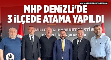MHP Denizli'de ilçe başkanlıklarına atamalar yapıldı