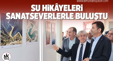Su hikâyeleri sanatseverlerle buluştu