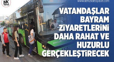 Büyükşehir’den bayramda ücretsiz ulaşım kolaylığı