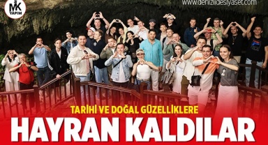 Denizli’ye hayran kaldılar