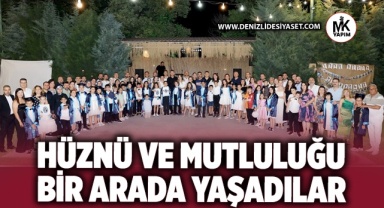 Hüznü ve mutluluğu bir arada yaşadılar 
