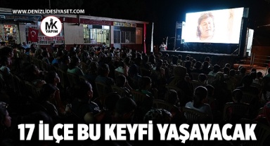 Köylerde sinema günleri başladı