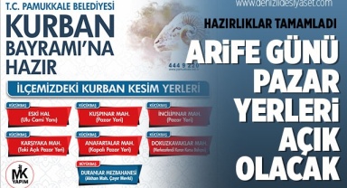 Kurban Bayramı hazırlıklarını tamamladı