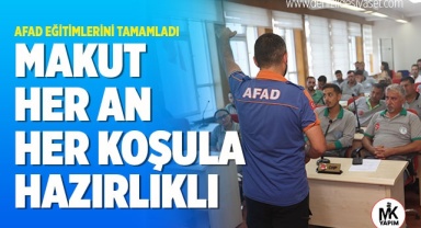 MAKUT her an her koşula hazırlıklı