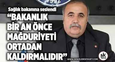 Sağlık bakanına seslendi: “Mesele çok ciddi bir boyuttadır”