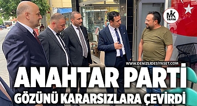 Üye kayıtlarına hız veren Anahtar Parti, gözünü kararsızlara çevirdi