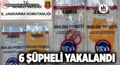 Uyuşturucuya geçit yok 6 şüpheli yakalandı