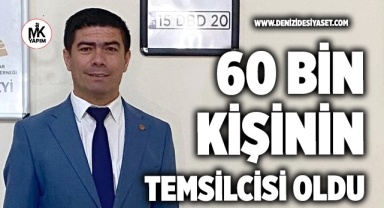 60 bin hemşehrisinin temsilcisi oldu