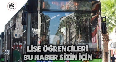 Belediyeden liselilere destek