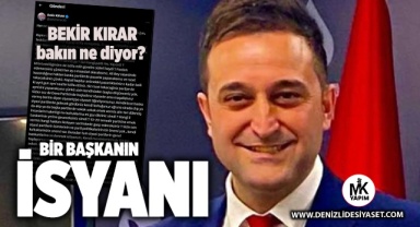 Bir il başkanının isyanı satırlara yansıdı