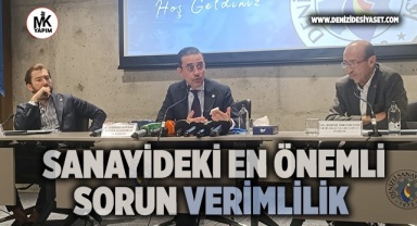 Denizli sanayicisi şikayet etmiyor. Amaaaaa çok dertli