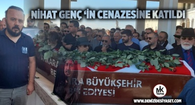 İbrahim Akman, Nihat Genç’i son yolculuğuna uğurladı