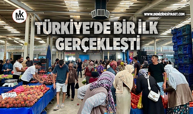 Klima sistemli pazar yeri hizmete girdi