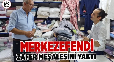 Merkezefendi zafer meşalesini ateşledi