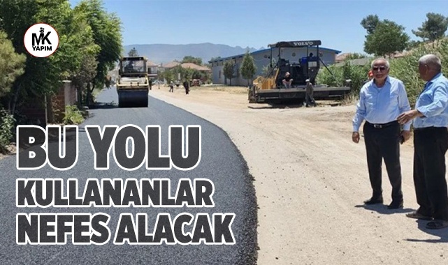 Baklan’da yol seferberliği sürüyor