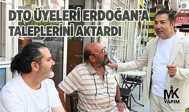 DTO üyeleri, başkanlarına taleplerini aktardı