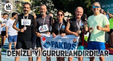Pakdoslu atletler, şampiyonaya damga vurdu